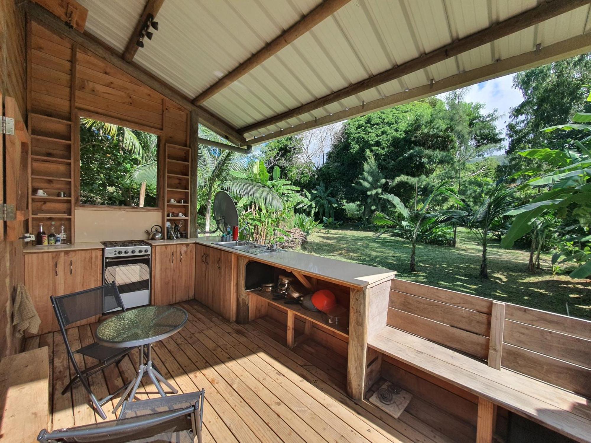 Le Chalet, La Petite Ferme Vieux Grand Port Esterno foto